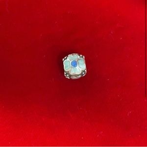 Pandora Blue & Green Daisy Charm retired